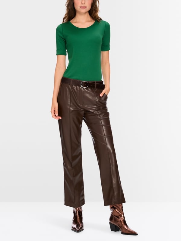 Marc Cain T-Shirt mit Turn-up-Ärmeln