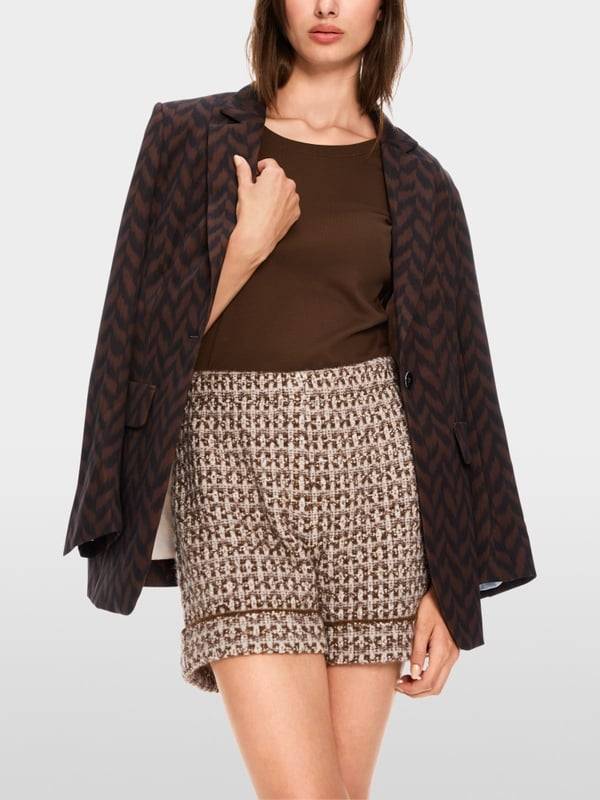 Marc Cain T-Shirt Mit Turn-up-Ärmeln