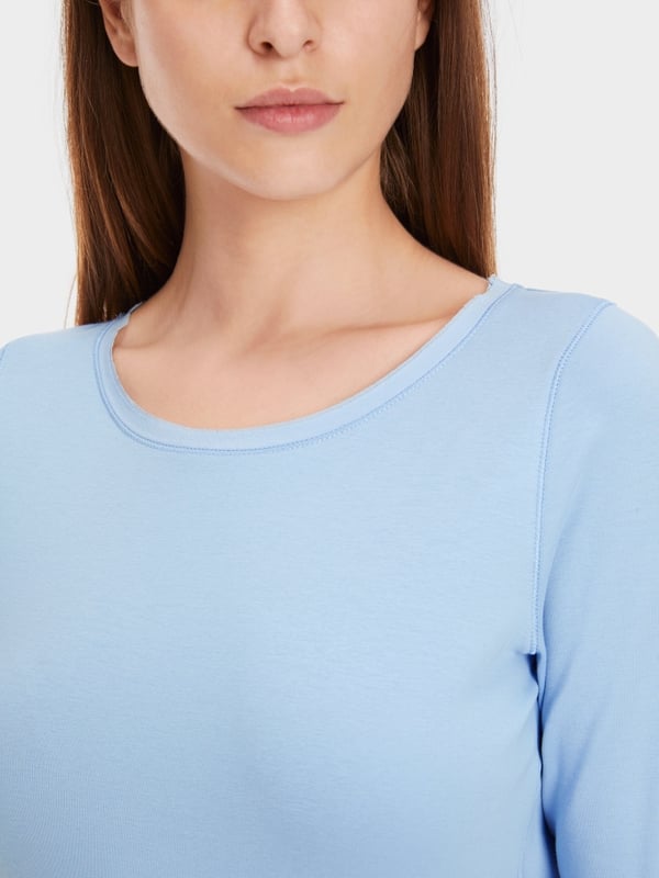 Marc Cain T-Shirt Mit Turn-up-Ärmeln