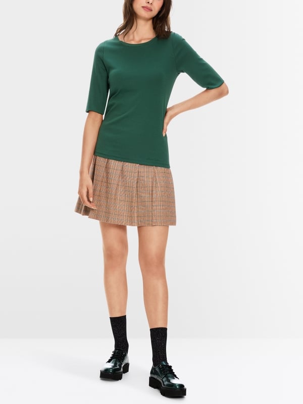 Marc Cain T-Shirt mit Turn-up-Ärmeln