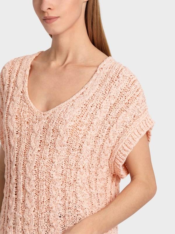 Marc Cain Tank Top In Strick “Rethink Together”