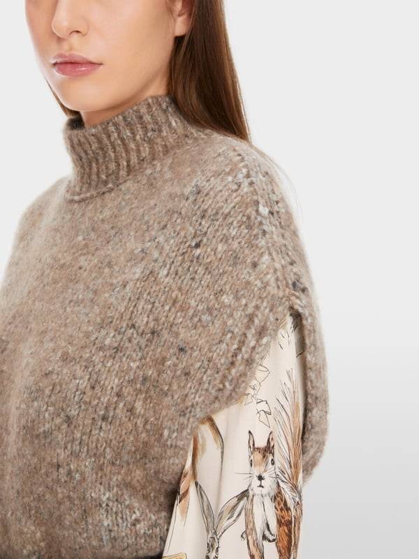 Marc Cain Tank Top Knitted In Germany