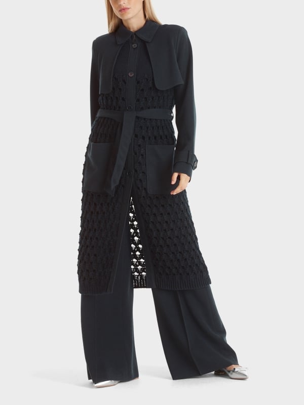 Marc Cain Trenchcoat Knitted in Germany