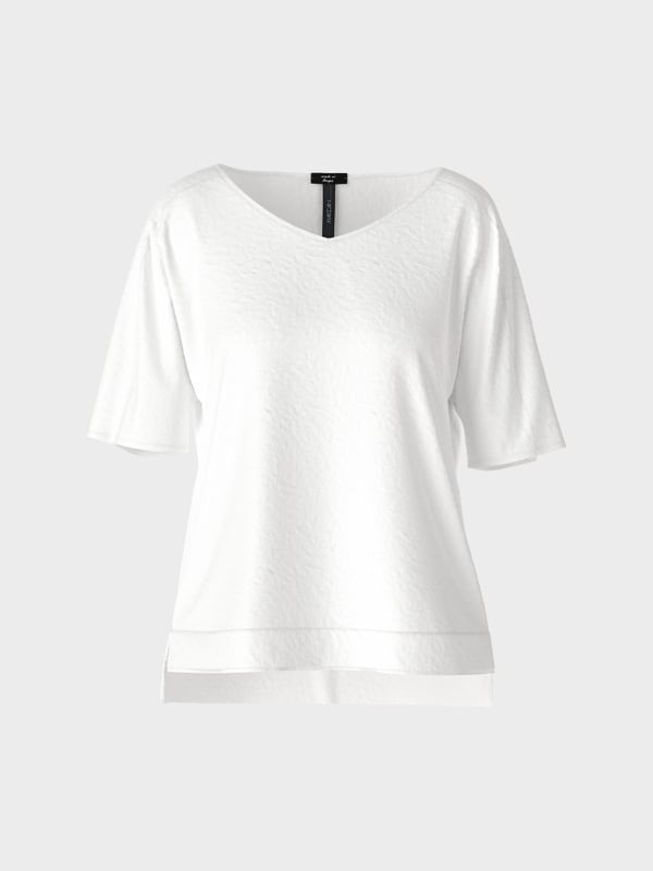 Marc Cain Unifarbene Schlupfbluse