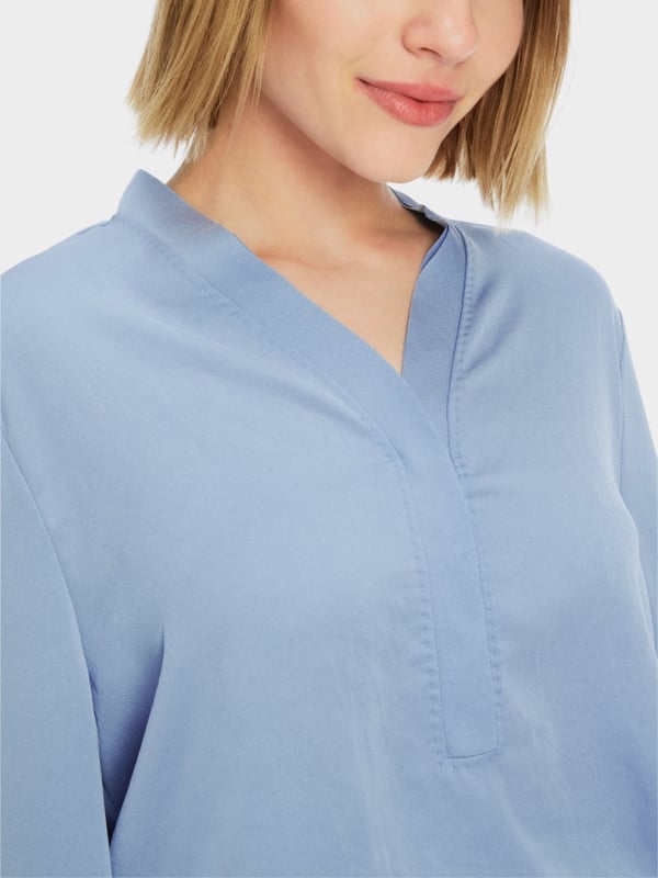 Marc Cain V-Neck-Bluse "Rethink Together"