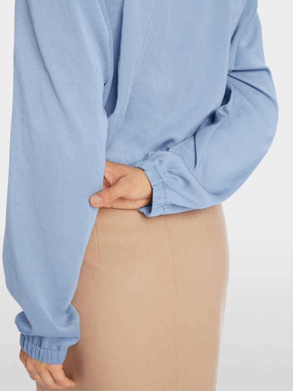 Marc Cain V-Neck-Bluse "Rethink Together"