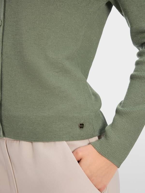 Marc Cain V-Neck Cardigan "Rethink Together"