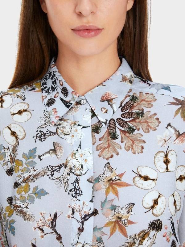 Marc Cain Viskosebluse Mit Alloverprint