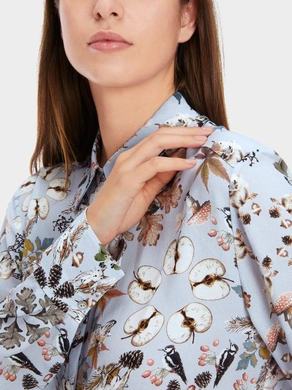 Marc Cain Viskosebluse Mit Alloverprint