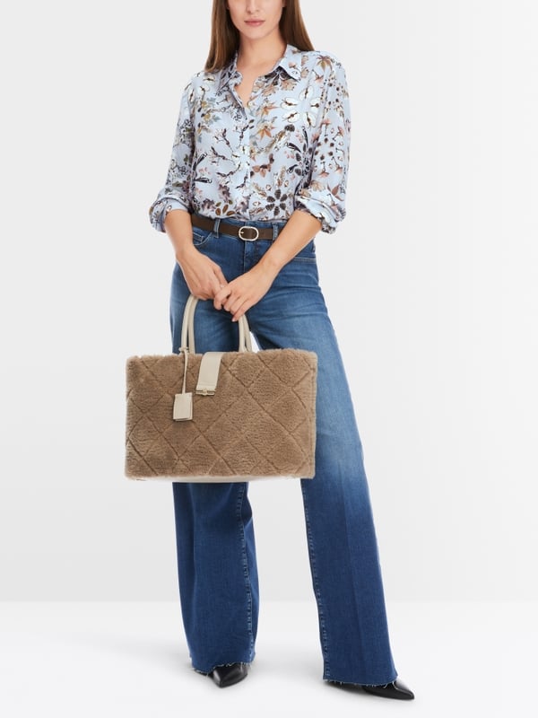 Marc Cain Viskosebluse Mit Alloverprint