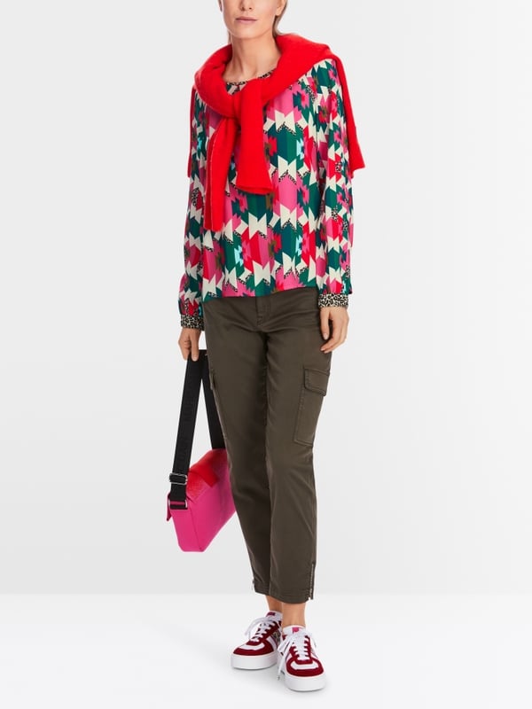 Marc Cain Viskosebluse mit Raglan