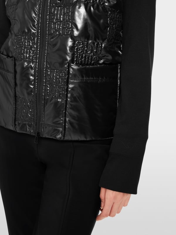 Marc Cain Wattierte Jacke Mit Gestepptem Oberstoff