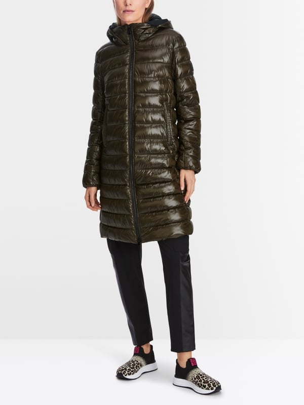 Marc Cain Wattierter Mantel "Rethink Together"