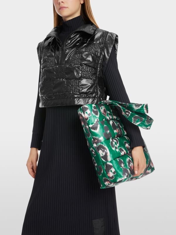 Marc Cain Wattierter Pullunder Knitted In Germany