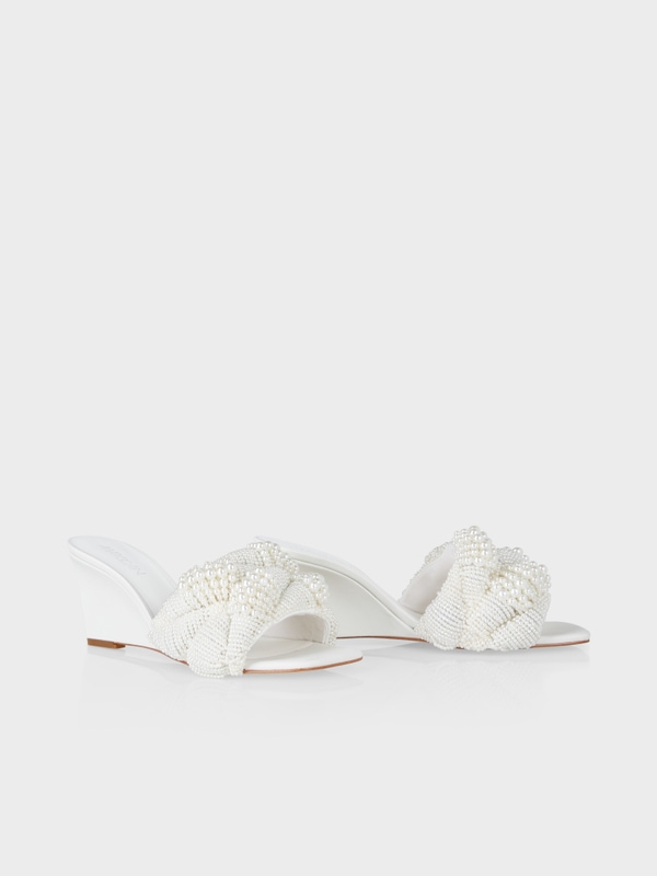 Marc Cain Wedges mit Perlen