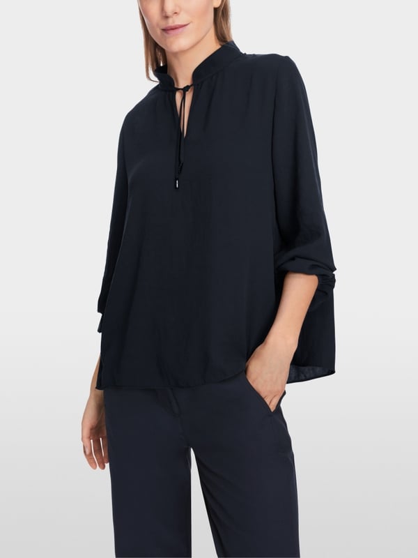 Marc Cain Weite Bluse Mit Langarm