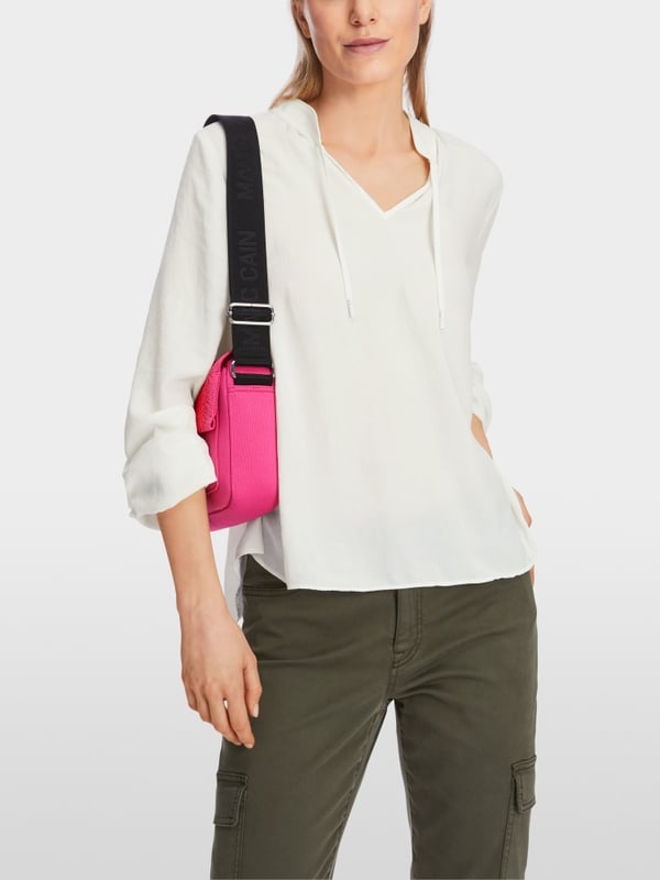 Marc Cain Weite Bluse Mit Langarm