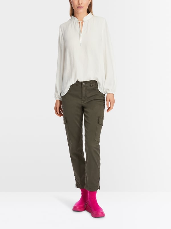 Marc Cain Weite Bluse mit Langarm