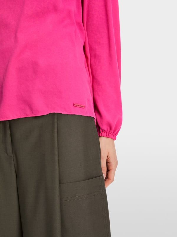 Marc Cain Weite Bluse Mit Langarm
