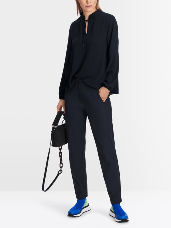 Marc Cain Weite Bluse mit Langarm