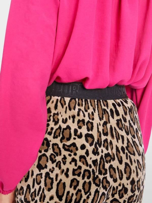 Marc Cain Weite Hose Aus Nickisamt - Modell WELBY