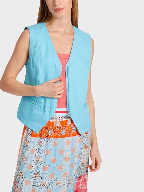 Marc Cain Weste Mit Reißverschluss