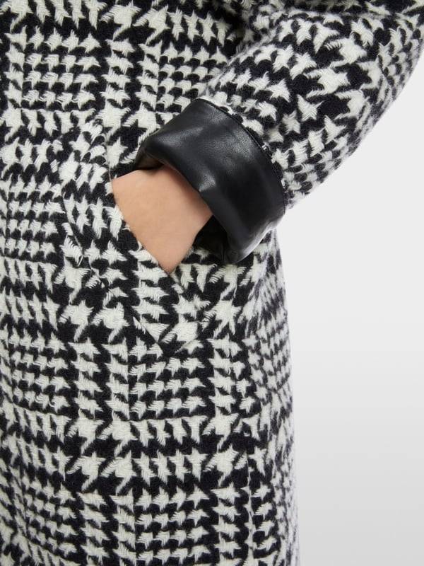 Marc Cain Wollmantel Im Chickcheck-Dessin