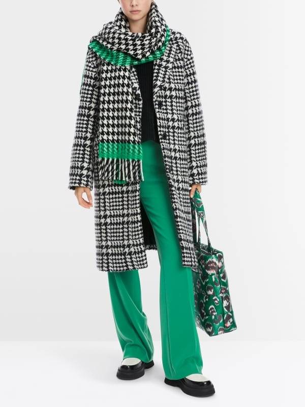 Marc Cain Wollmantel im Chickcheck-Dessin