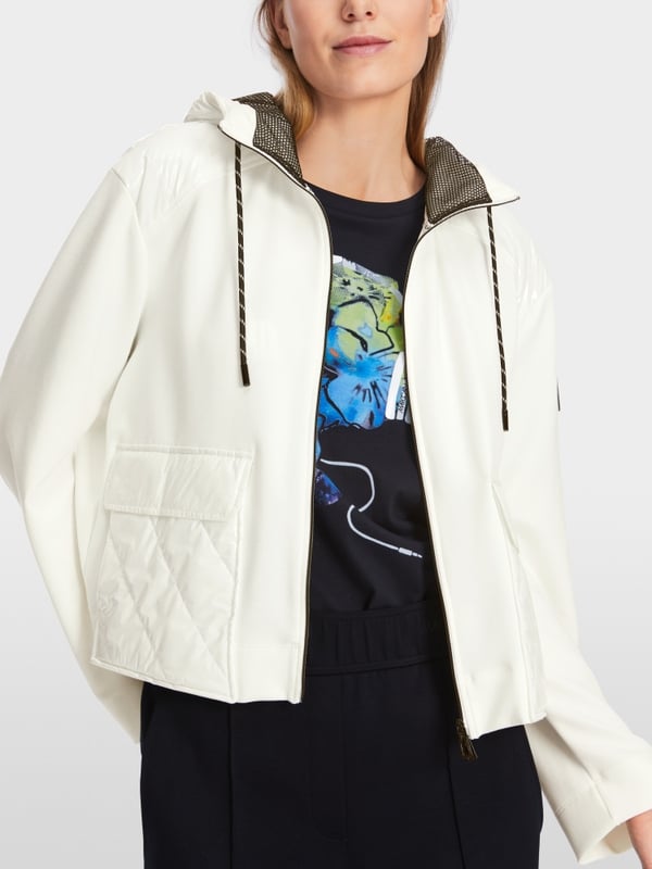 Marc Cain Zippjacke Mit Kapuze