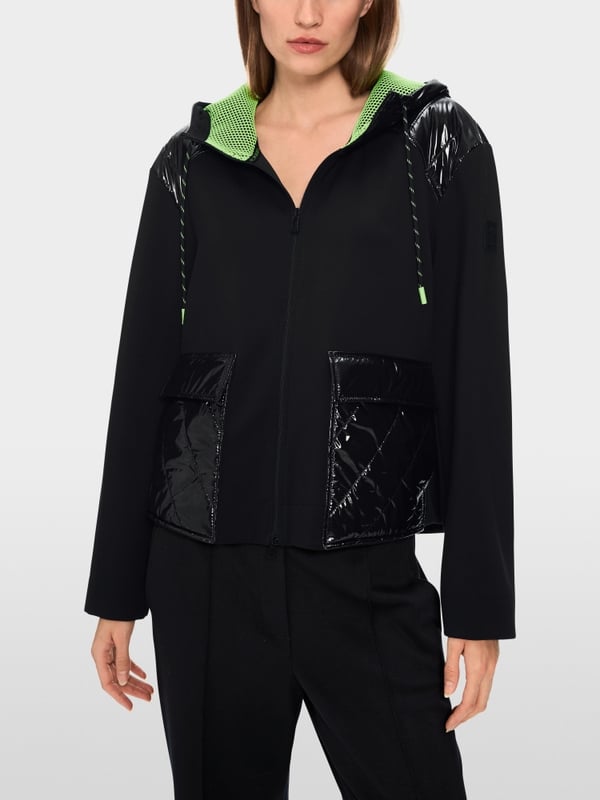 Marc Cain Zippjacke Mit Kapuze