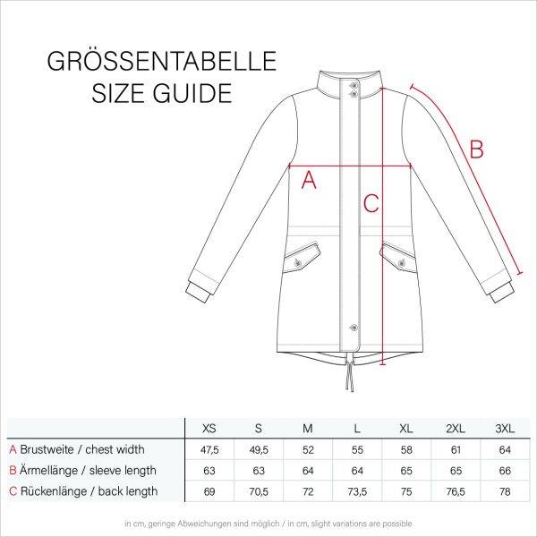 Marikoo Damen Outdoor Wasserabweisende Übergangsjacke