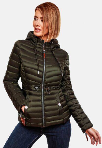 Marikoo Aniyaa Damen Steppjacke Mit Kapuze