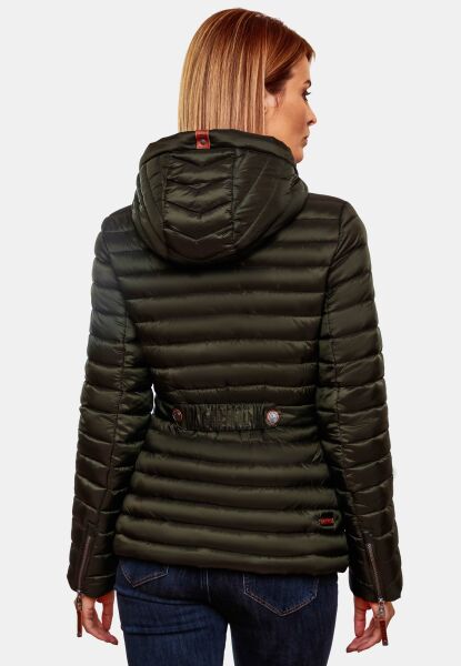 Marikoo Aniyaa Damen Steppjacke Mit Kapuze