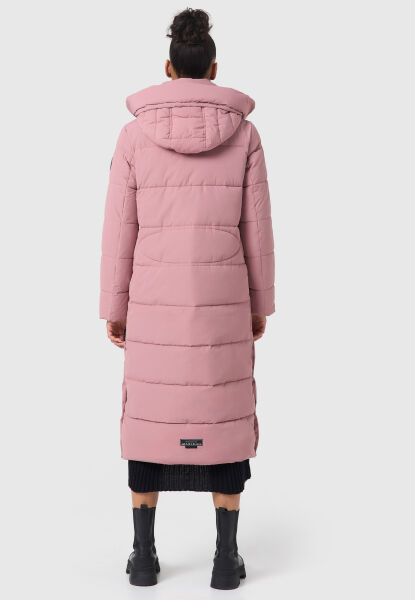 Marikoo Nadeshikoo Damen Lange Winter Steppjacke