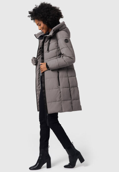 Marikoo Natsukoo Damen Winter Steppjacke Lang