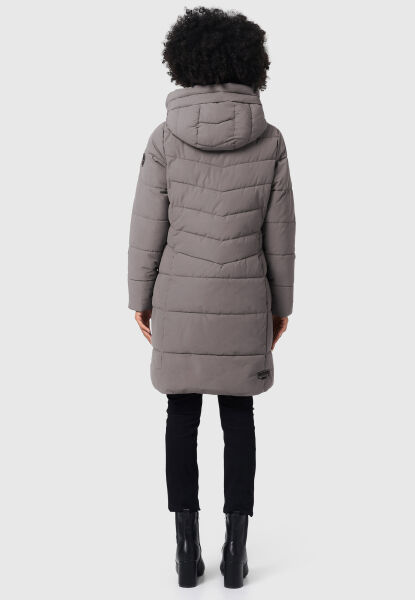 Marikoo Natsukoo Damen Winter Steppjacke Lang