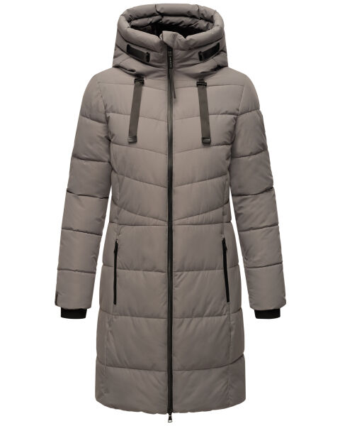 Marikoo Natsukoo Damen Winter Steppjacke Lang