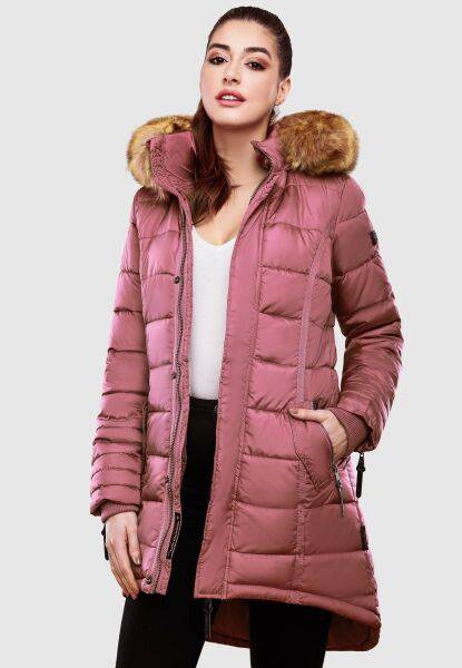 Marikoo Navahoo Papaya Damen Gesteppte Winterjacke