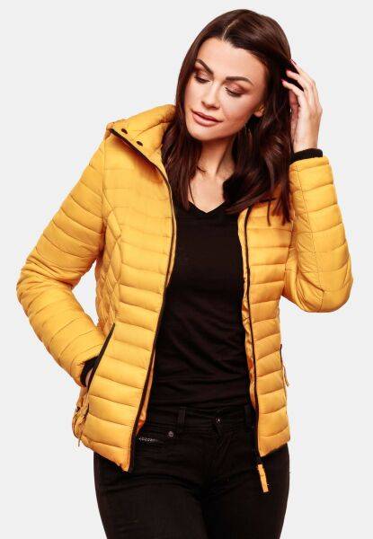 Marikoo Samtpfote Leichte Damen Steppjacke