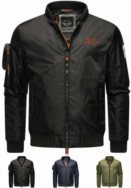 Marikoo Stone Harbour Berkoo Herren Bomber Jacke