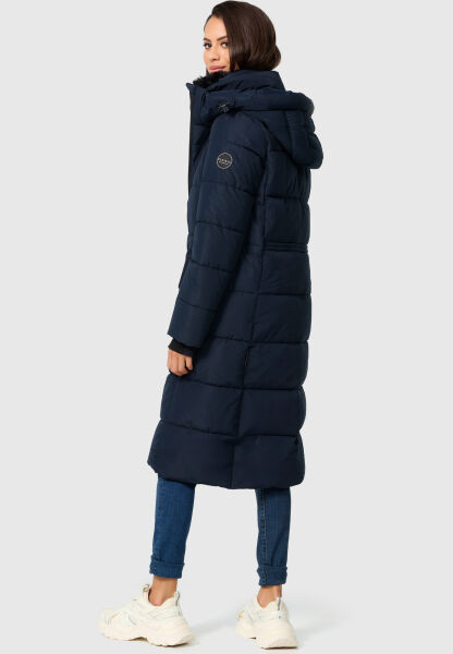 Marikoo Zuraraa Lange Damen Winter Steppjacke