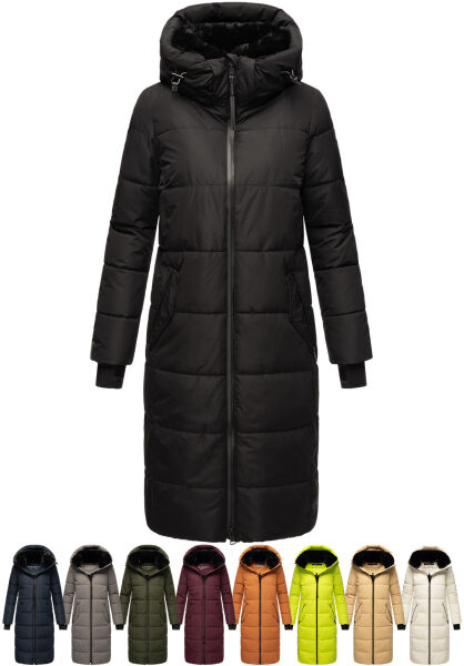 Marikoo Zuraraa lange Damen Winter Steppjacke