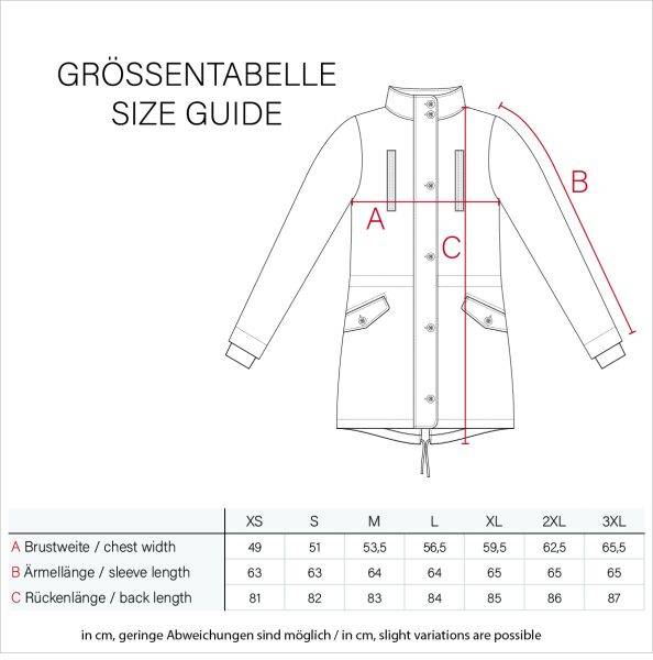 Marikoo Navahoo Freezestoorm Damen Parka Winterjacke Gefüttert Mit Kapuze