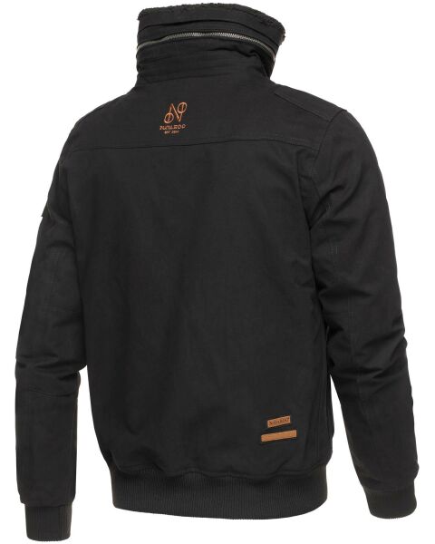Marikoo Navahoo Herren Piloten Jacke Mit Stehkragen