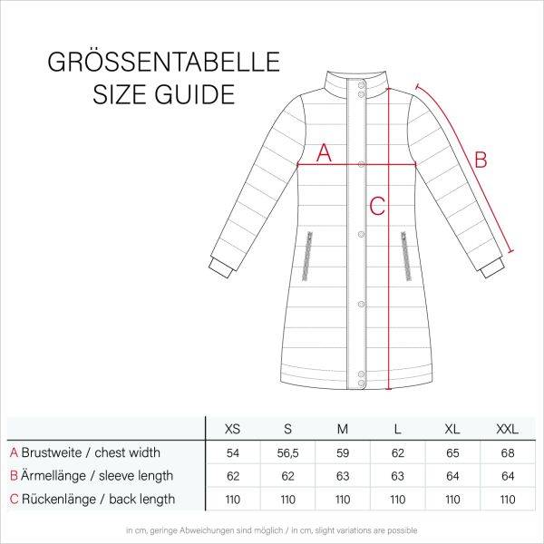 Marikoo Navahoo Kuschelmausi Lange Damen Winterjacke