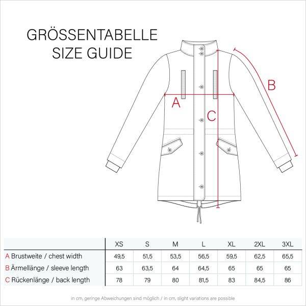 Marikoo Navahoo LaViva Warme Damen Winterjacke Mit Teddyfell