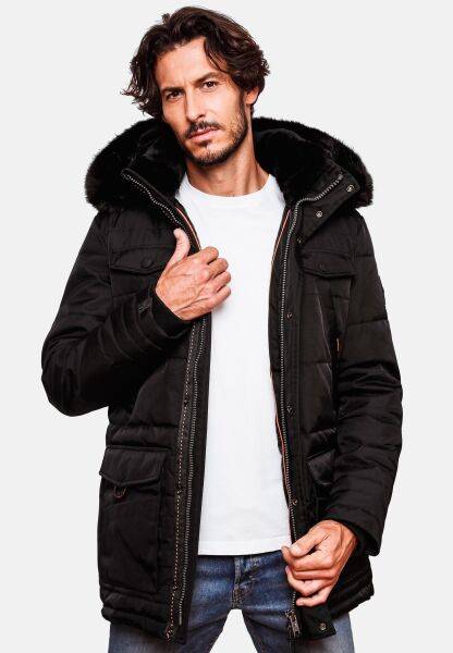 Marikoo Navahoo Luaan Herren Winterjacke Mit Kapuze
