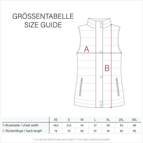 Marikoo Navahoo Madilynaa Damen Winter Weste Mit Steppung