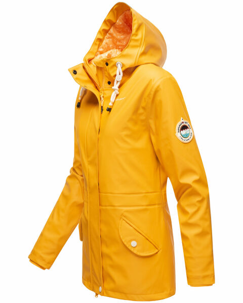 Marikoo Navahoo Oceans Heart Gefütterte Damen Regenjacke