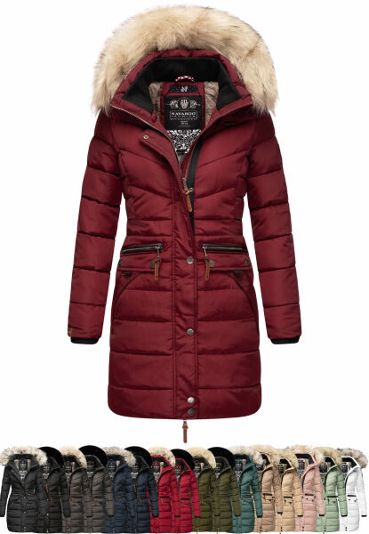 Marikoo Navahoo Paula Damen Parka Winterjacke Gefüttert